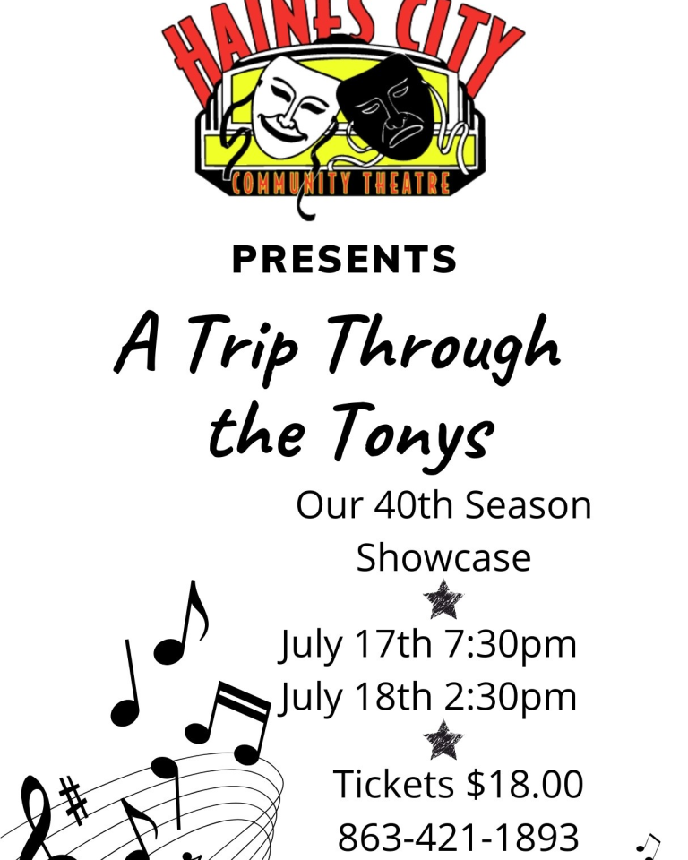 Take “A Trip Through the Tonys” With Haines City Community Theatre