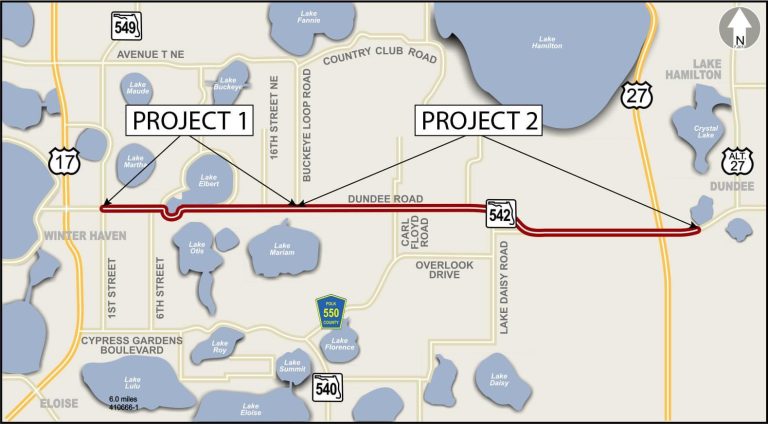 Work Starting at SR 542 from Buckeye Loop Road to US 27