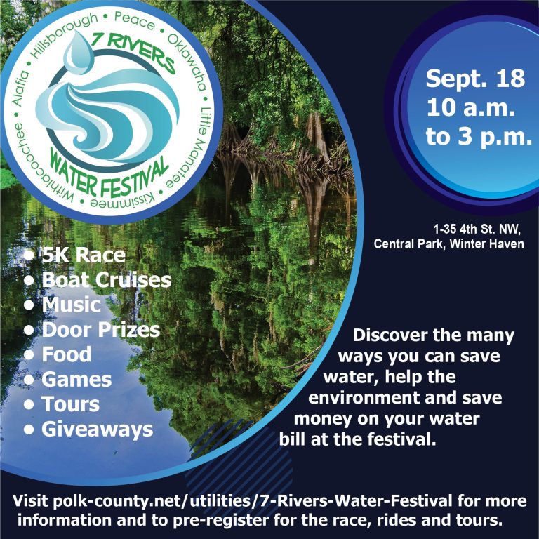 Take A Free Boat Ride on Chain of Lakes at 7 Rivers Water Festival This Saturday
