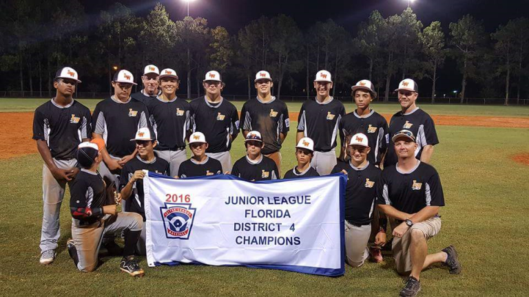 Lake Wales Little League Win District 4 Championship for 13-14 Junior Baseball