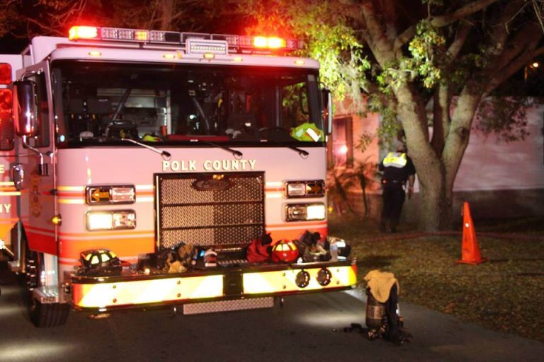 Man Dies In Early Sunday Morning House Fire After Polk Fire Fighters Valiantly Tried To Save His Life