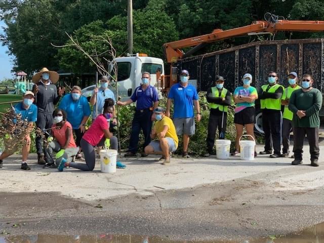 Parks, Recreation & Culture Staff Members And Parks & Grounds Division Partner Up For Successful Park Blitz Cleanup