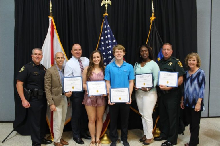 Scholarship Awards Presented By Polk County Police Chiefs Charitable Foundation