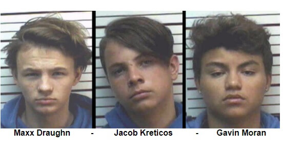 3 Polk Teens Charged With Felonies After Allegedly Burglarizing Vehicles In Auburndale