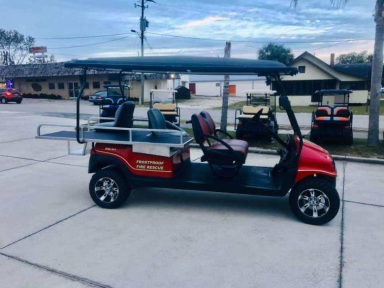 Frostproof Fire Department Purchases New Golf Cart For Emergencies