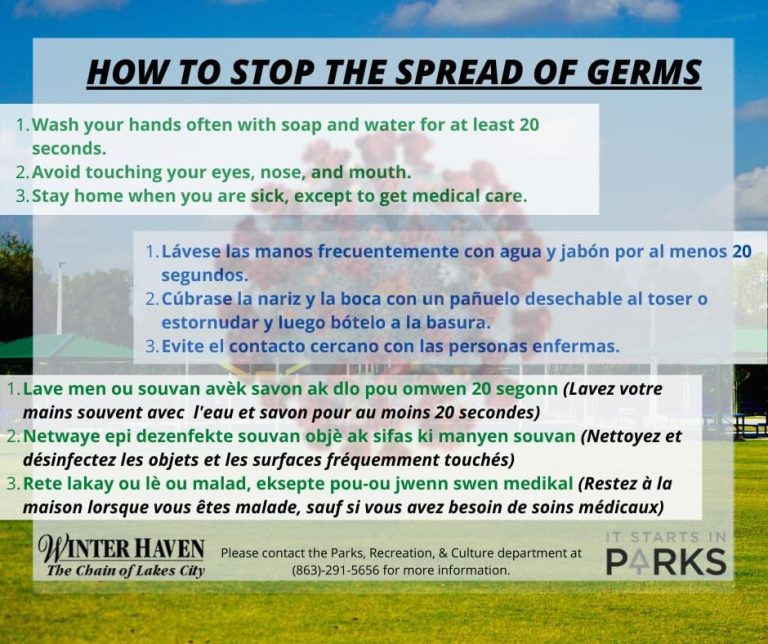 How to Stop the Spread of Germs