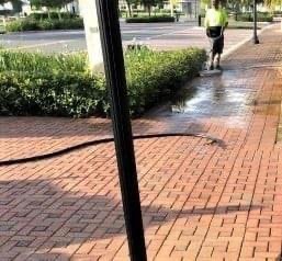 City of Winter Haven Public Works/Streets Unit Continues With Sidewalk Cleaning Downtown