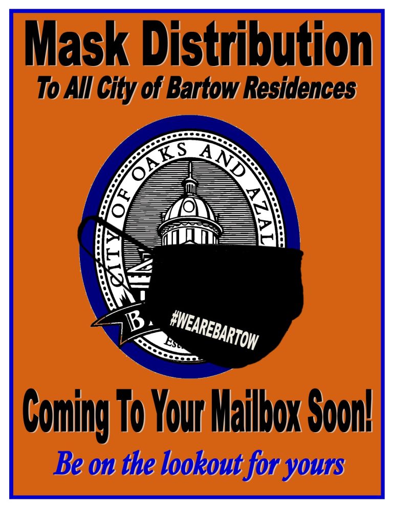 Free Mask Distribution City of Bartow