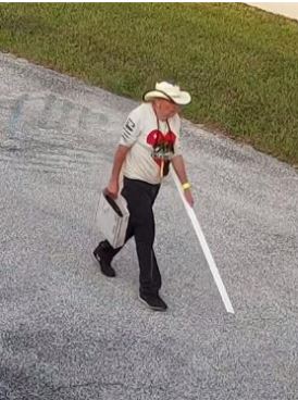 Winter Haven Police Detectives Are Asking For Public’s Help Identifying Male Who Took Golf Cart