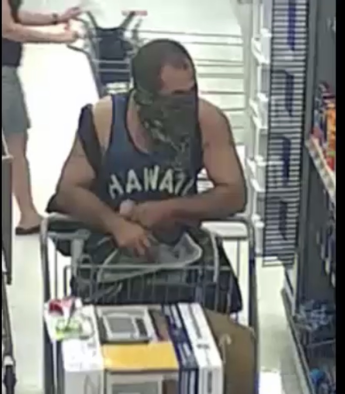 Hawaii Man, Air Conditioner and a Walmart Theft