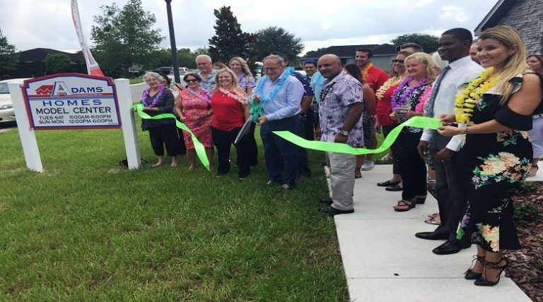 Adams Homes Commemorates 41 New Homes In Alamanda At Ribbon Cutting