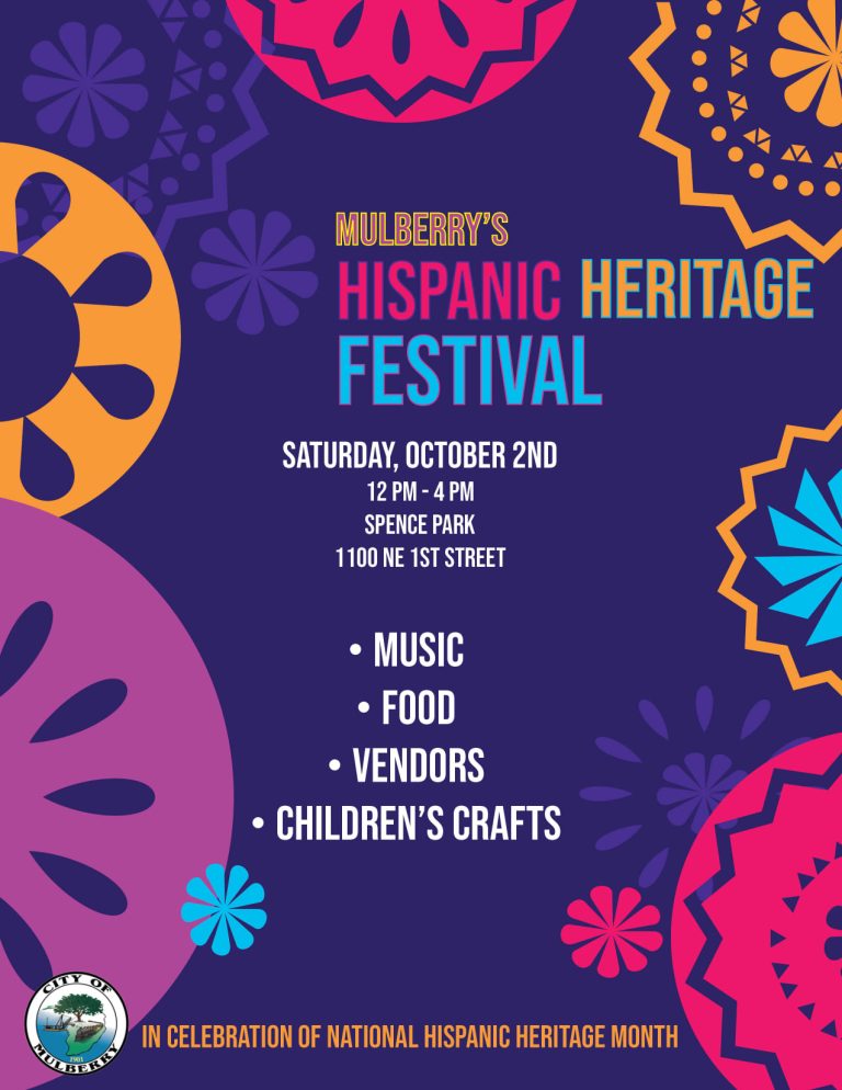 City of Mulberry Hosting Hispanic Heritage Festival This Saturday