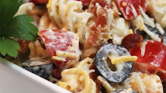 Cooking on The Ridge: Bacon Ranch Pasta Salad