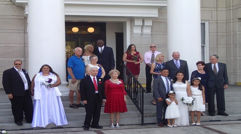 Local Couples Wed At 5th Annual Valentine’s Day Group Wedding