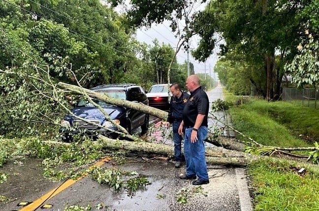Polk County Sheriff’s Office Special Operations Support Services Section Responds To Severe Weather Damage