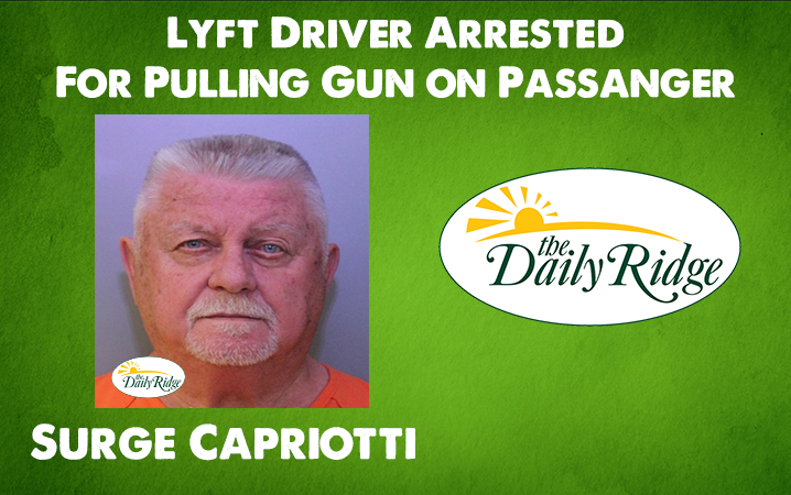 Lyft Driver Pulls Gun On Man For Eating In His Car