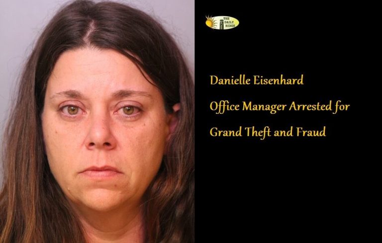 PCSO detectives Arrest Animal Hospital Office Manager For Grand Theft and Fraud
