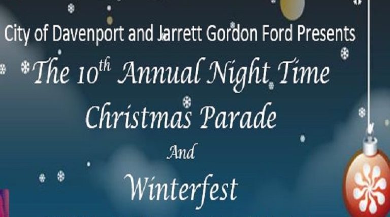 City of Davenports 10th Annual Night Time Christmas Parade and Winterfest