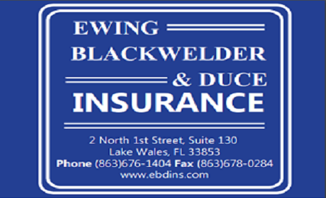 Ewing, Blackwelder, & Duce Insurance is an Independent Insurance Agency that has Been Serving Polk County Since 1984