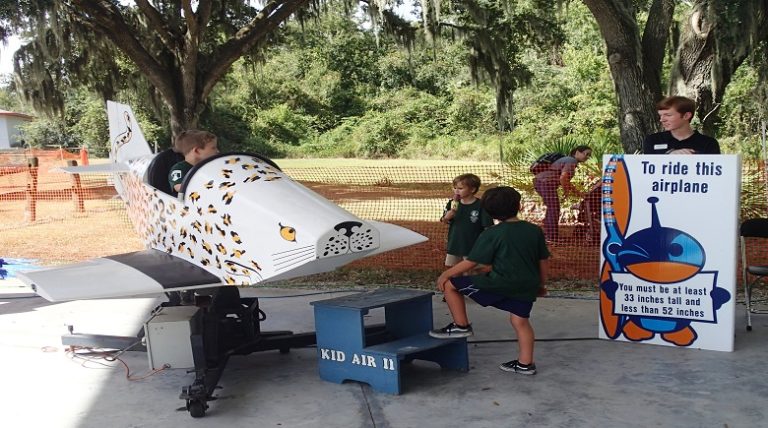 Hundreds Of Local Children Took Flight At Florida Air Museum