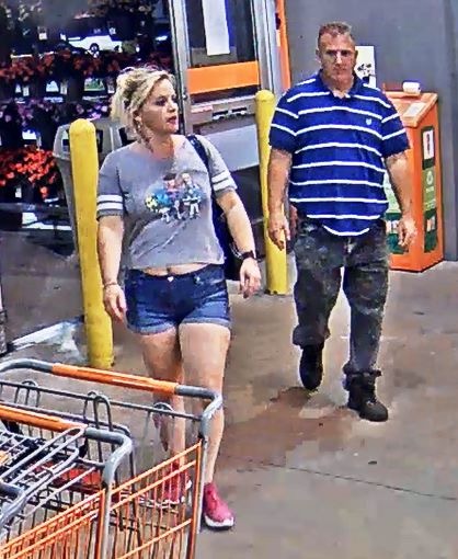 Couple Uses Stolen Card for Home Remodel Expenses and is Caught on Camera