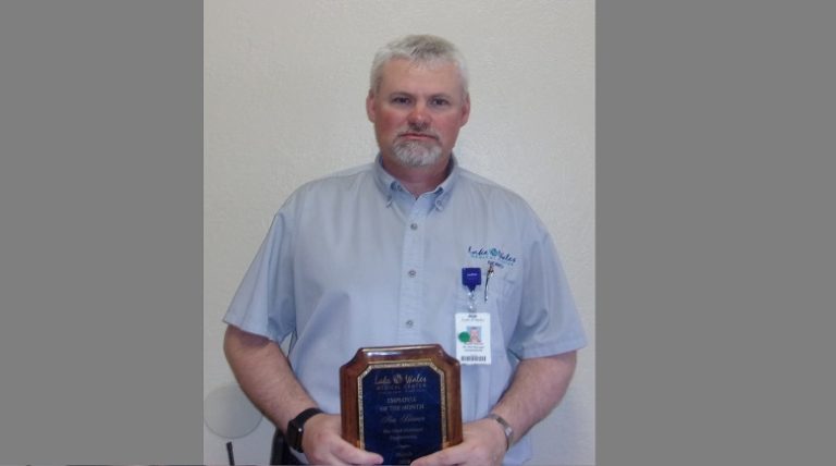 BEISNER NAMED EMPLOYEE OF MONTH FOR MARCH AT LAKE WALES MEDICAL CENTER