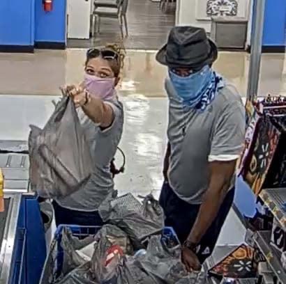 Pair Skip Scans And Walks Out of Walmart With Over $4,000 Worth Of Items