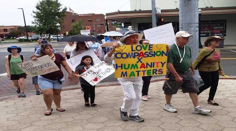 Hundreds Rally In Lakeland Demanding That “Families Belong Together”