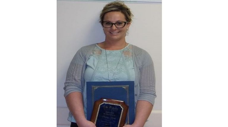 Brittney Fields Named Employee of The Month for Lake Wales Medical Center