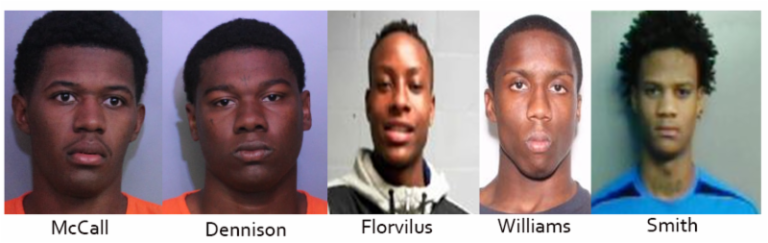 Crime Spree Across Polk County Stopped By Cooperating Agencies – Arresting 5 Suspects