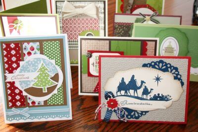 Holiday Greeting Card Class at the Lake Wales Public Library