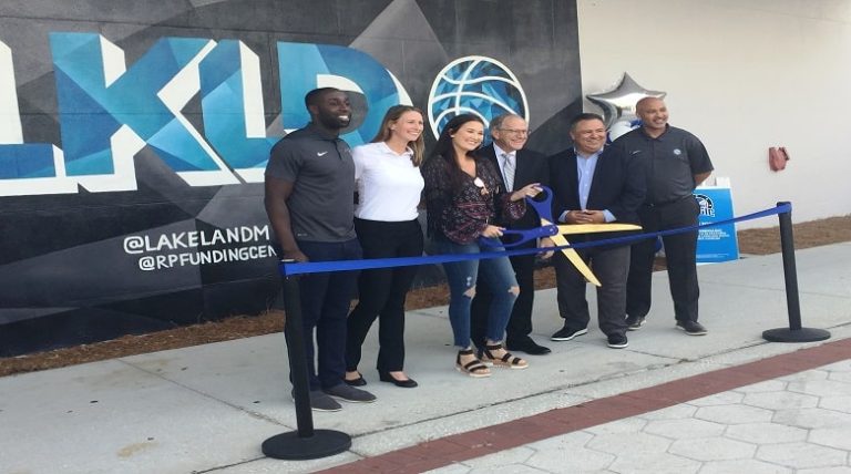 Lakeland Magic Mural Unveiled At RP Funding Center