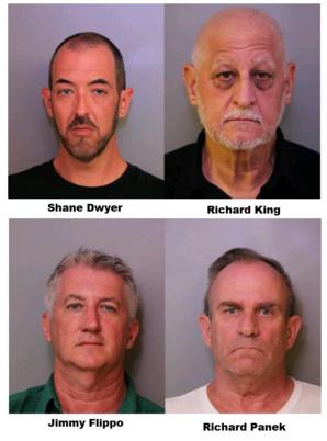 4 Men Arrested For & Charged With Lewd Activity At Polk County Parks