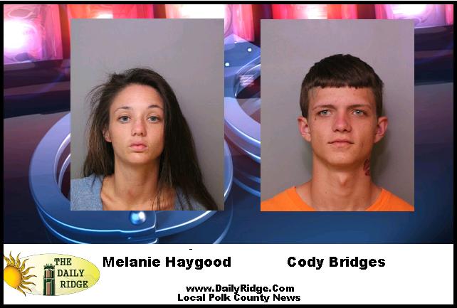 Malanie Haygood and Cody Bridges