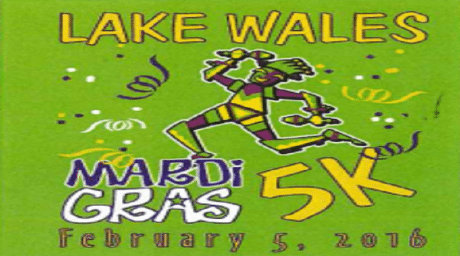 Time To Register for Mardi Gras 5K Race, Event Happens February 5th at 6:00 PM