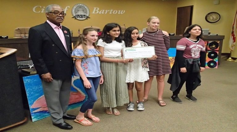 Five Art Pieces From Local Students Installed In Bartow City Hall