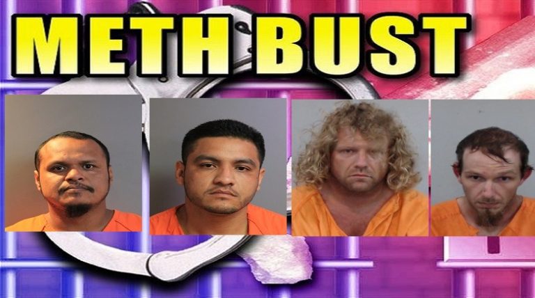 Four Suspects Arrested During Follow-up Meth Trafficking Investigation