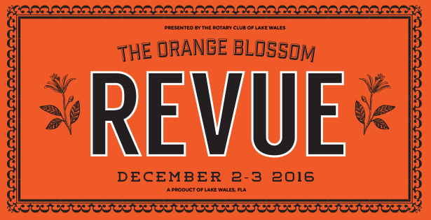 The Orange Blossom Revue Will Take Place on The Shores of Lake Wailes in Lake Wales December 2 – 3, 2016