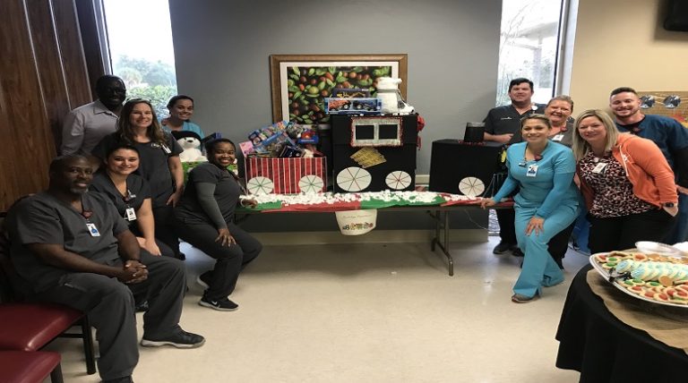 AdventHealth Lake Wales Collects Gifts for Local Families