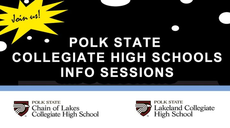 Polk State Collegiate High Schools to Host Informational Sessions