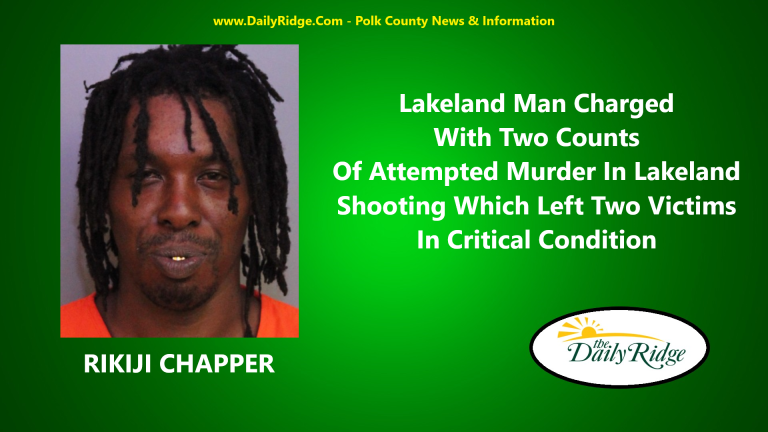 Man Charged With Two Counts of Attempted Murder In 2nd Degree After Shooting In Lakeland