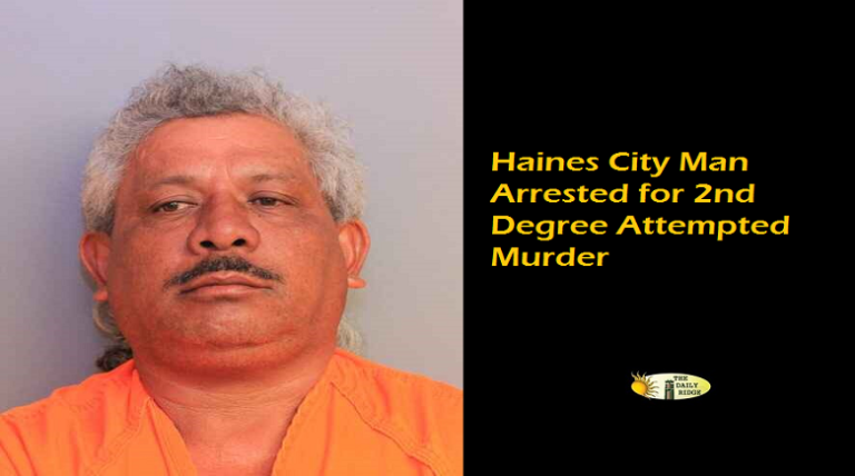 Haines City Man Arrested for 2nd Degree Attempted Murder