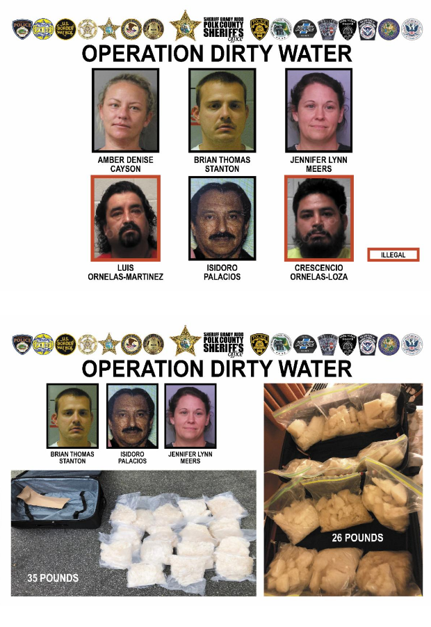 38 Yr Old Winter Haven Woman The Tip Of The Iceberg In 53 Million Dollar Methamphetamine Bust