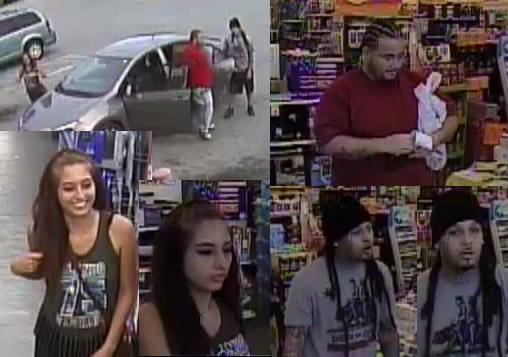 Polk County Sheriff’s Office Searching For Three Suspects In Retail Theft Case