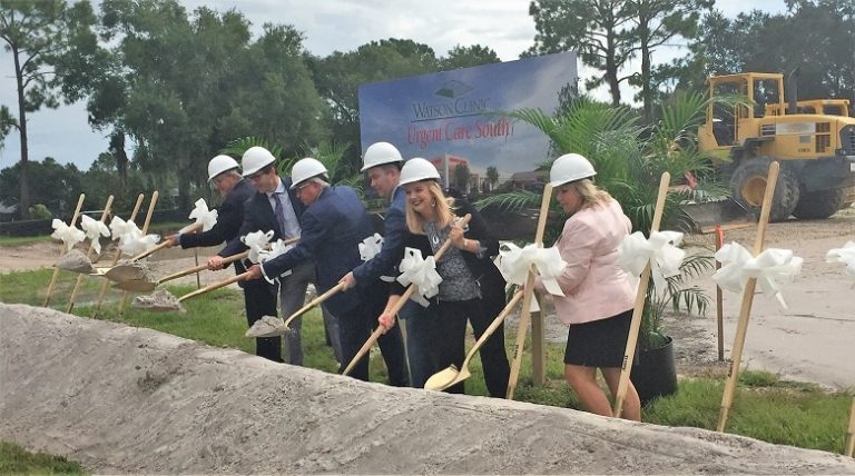 Watson Clinic Breaks Ground For Urgent Care South