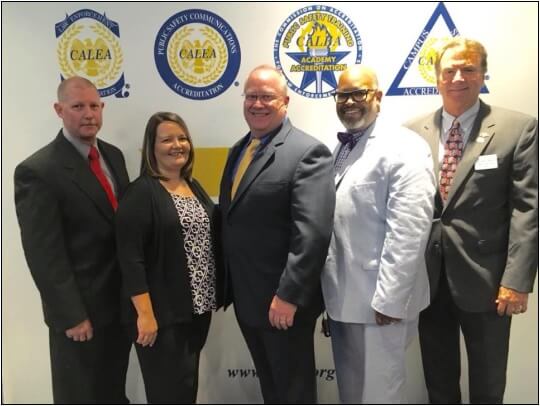 The Winter Haven Police Department Received its Accreditation From The Commission on Accreditation for Law Enforcement Agencies (CALEA) on Saturday