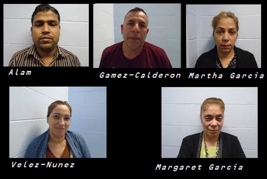 HCPD arrests five in ‘Operation Dry Spring’