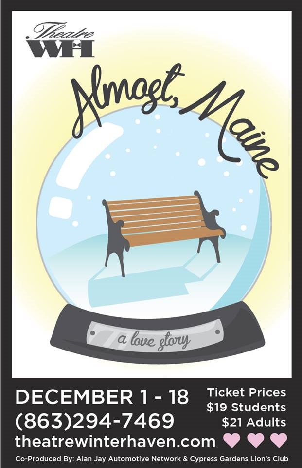 Theatre Winter Haven Presents “Almost, Maine” Starting Dec 1st