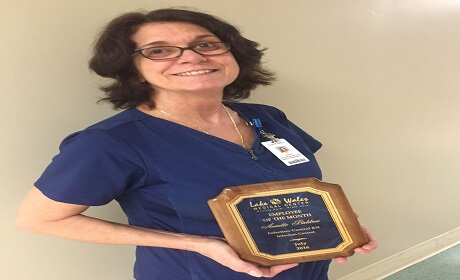 ANNETTE BALDREE, RN NAMED EMPLOYEE OF THE MONTH AT LAKE WALES MEDICAL CENTER