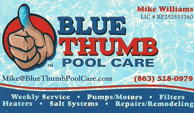 Call Blue Thumb Pool Care for Vinyl Liner Replacement
